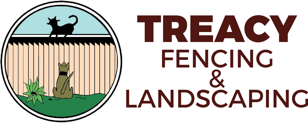 Treacy fencing and landscape logo